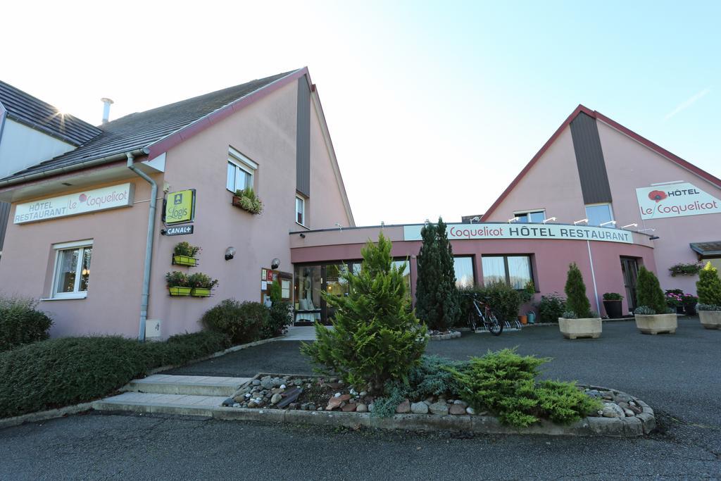 Hotel Restaurant Le Coquelicot Burnhaupt-le-Haut Exterior foto